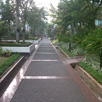Photo taken at Taman BRI by Herdiyanto A. on 9/15/2012