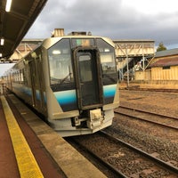 Photo taken at Goshogawara Station by Yuuji K. on 3/14/2024