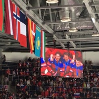 Photo taken at WM 2016 Fan Zone near Ice Palace by Наталья К. on 5/22/2016