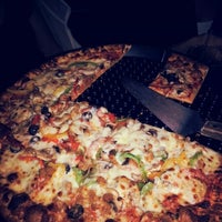 Photo taken at Mangieri&amp;#39;s Pizza Café by Amanda H. on 12/10/2012
