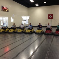 Photo taken at WhirlyBall Twin Cities by Ryan on 5/15/2013