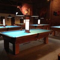 Photo taken at South First Billiards by Amanda L. on 11/24/2012