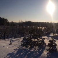 Photo taken at Лыжная трасса (5 км) by Nurlan J. on 1/22/2014