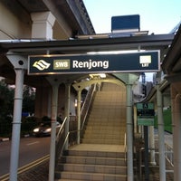 Photo taken at Renjong LRT Station (SW8) by Teresa L. on 11/20/2012