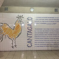 Photo taken at MetrôRio - Estação Cantagalo by Rodrigo B. on 7/7/2019