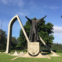 Photo taken at Monumento Pedro Álvares Cabral by Rodrigo B. on 2/9/2016