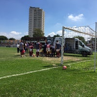 Photo taken at Estádio Conde Rodolfo Crespi by Rodrigo B. on 3/24/2019