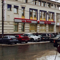 Photo taken at Банк Москвы by Anna K. on 1/13/2014