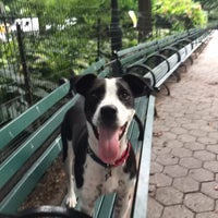 Photo taken at Stuyvesant Square Dog Park by Maggie K. on 7/19/2019