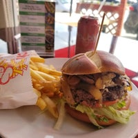 Photo taken at American Wild Burger by Stephanie A. on 10/21/2021