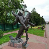 Photo taken at Памятник Архангельскому мужику by Igor V. on 8/6/2019