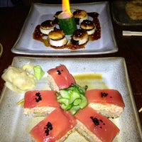 Photo taken at Zenbu Sushi by M.D on 7/19/2013