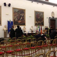 Photo taken at Sala della Protomoteca in Campidoglio by Leonardo R. on 12/6/2012