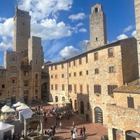 Photo taken at San Gimignano by Michele S. on 10/28/2023