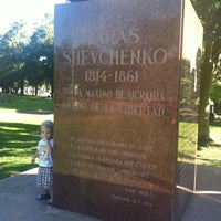 Photo taken at Taras Shevchenko monument by Alexandr S. on 12/28/2014