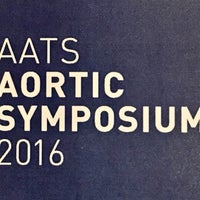 Photo taken at AATS Aortic Symposium by El A. on 5/12/2016