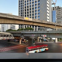 Photo taken at Silom Sky Walk by Surachet L. on 12/24/2022