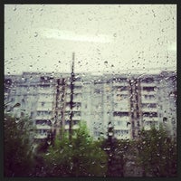 Photo taken at ост. «Улица Курчатова» by Джу Ш. on 5/22/2014