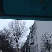 Photo taken at остановка 13 автобуса by Nasta B. on 1/17/2014