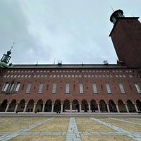 Photo taken at Stockholm City Hall by Jeongho Jay L. on 3/24/2024