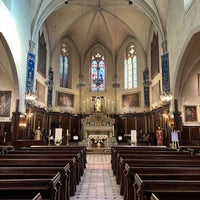 Photo taken at Église Notre-Dame d&amp;#39;Espérance by Jeongho Jay L. on 5/24/2023