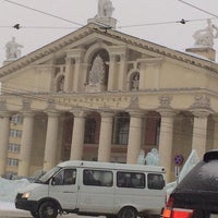 Photo taken at Комсомольский сквер by Oxana z. on 1/2/2014