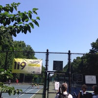 Photo taken at Riverside Park 119th Street Tennis Courts by Rafael S. on 7/3/2015