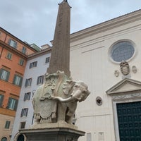 Photo taken at Piazza della Minerva by johnlemon on 2/2/2020