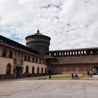 Photo taken at Sforza Castle by johnlemon on 4/27/2016