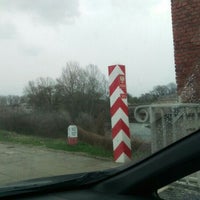 Photo taken at Border crossing Küstrin-Kietz [DE] - Kostrzyń nad Odrą [PL] by Erki P. on 4/15/2016