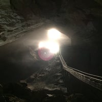 Photo taken at Новоафонская пещера | ახალი ათონის მღვიმე | New Athos Cave by Андрей П. on 9/13/2015