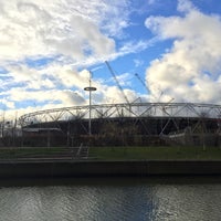 Photo taken at Queen Elizabeth Olympic Park by Samuel C. on 1/6/2015