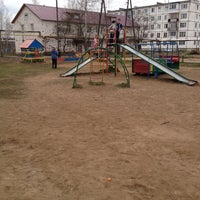 Photo taken at детская площадка by Denis G. on 5/3/2014