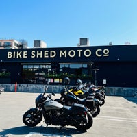 Photo taken at Bike Shed Moto Co by Y M. on 4/6/2023