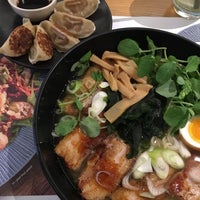 Photo taken at wagamama by Florian R. on 5/17/2018