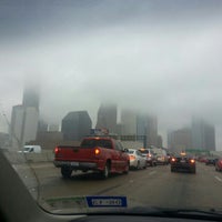 Photo taken at Gulf Fwy (I-45) &amp;amp; Pierce St by Andy W. on 2/11/2013
