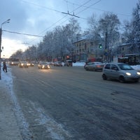 Photo taken at Остановка &amp;quot;Улица  Заярская&amp;quot; by Svetlana K. on 1/15/2014