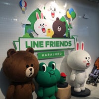 Photo taken at LINE FRIENDS by Nich H. on 4/4/2015