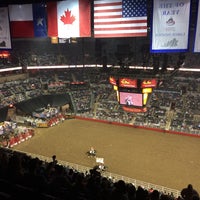 Photo taken at The San Antonio Stock Show &amp;amp; Rodeo by Anali A. on 2/22/2015