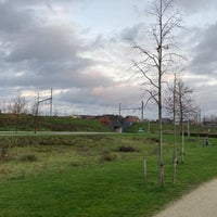 Photo taken at Park Spoor Noord by Katrien M. on 12/17/2020