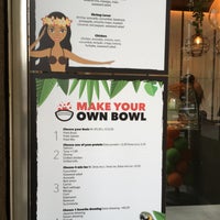Foto tirada no(a) Hawaiian Poké Bowl por Katrien M. em 1/20/2019