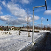 Photo taken at Park Spoor Noord by Katrien M. on 2/10/2021