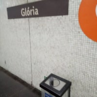 Photo taken at MetrôRio - Estação Glória by Rafael F. on 11/11/2017
