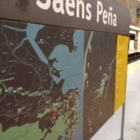 Photo taken at MetrôRio - Estação Saens Peña by Rafael F. on 11/11/2017