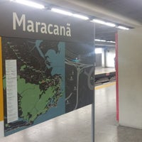 Photo taken at MetrôRio - Maracanã Subway Station by Rafael F. on 5/28/2018