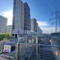 Photo taken at Canning Town London Underground and DLR Station by Christos M. on 4/30/2024