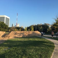 Photo taken at Allen Parkway Running Trail by Rob O. on 10/11/2017