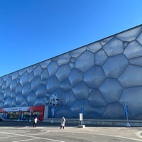 Photo taken at National Aquatic Center (Water Cube) by Luica M. on 2/1/2022