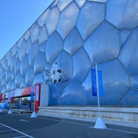 Photo taken at National Aquatic Center (Water Cube) by Luica M. on 1/29/2022