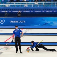 Photo taken at National Aquatic Center (Water Cube) by Luica M. on 2/8/2022